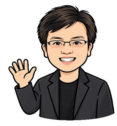 BigBrother web design mascot waving